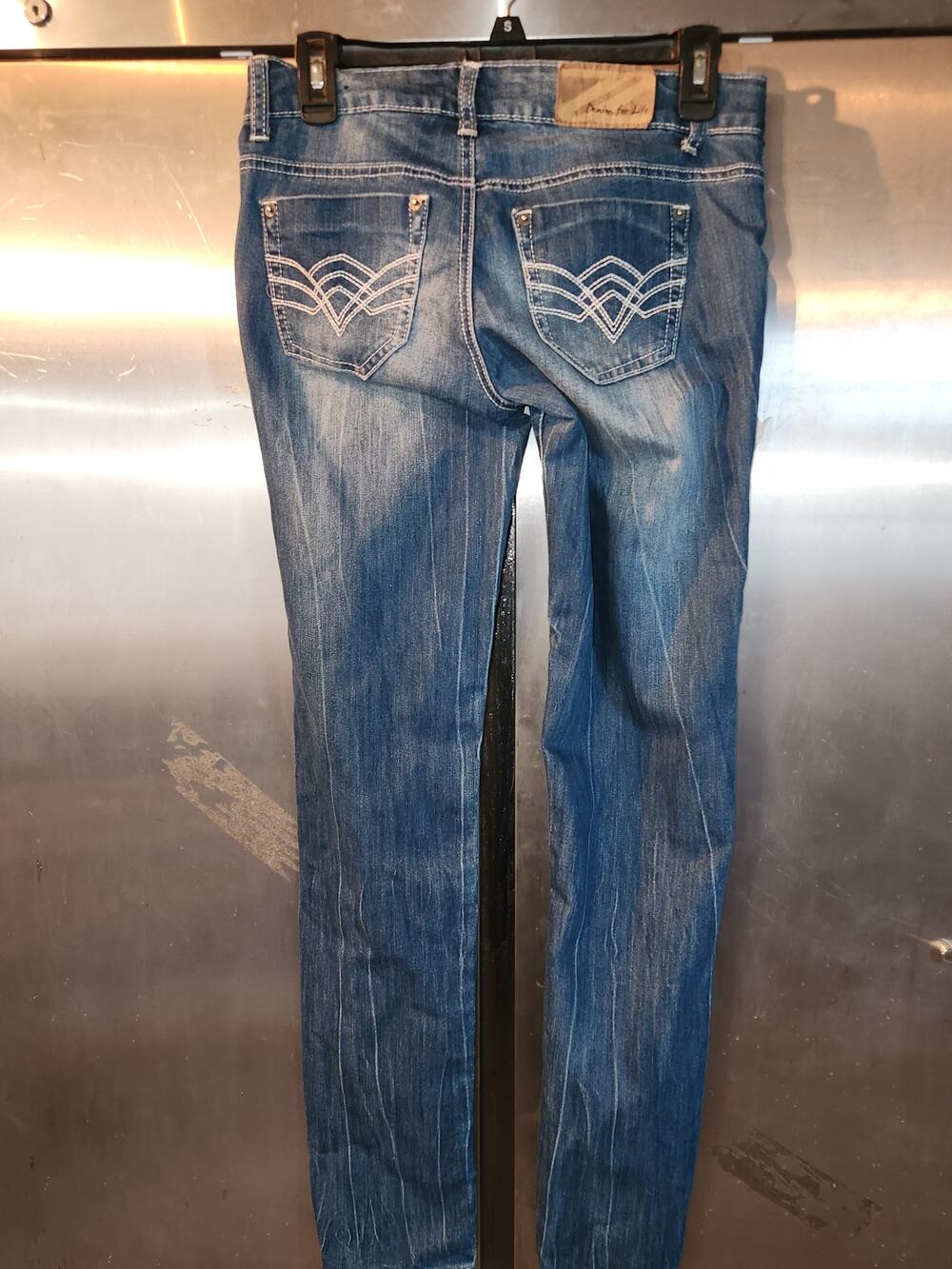 Zanadi Denim For Life Women's Jeans Size 5 Medium Wash Straight Leg